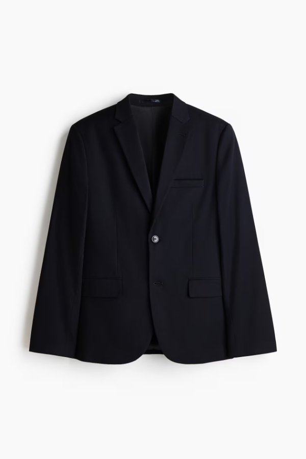 Original dark jacket product photo used as the first input
